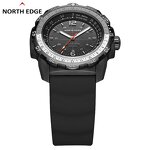 Men's Digital Watch Manufacturer - NORTH EDGE EVOQUE 2 Waterproof 50M Solar Power Luminous Environmentally Clock