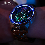 Men's Mechanical Watch Manufacturer - Knight 6806 Custom Logo Skeleton Hollow Miyota Waterproof Tourbillon Automatic