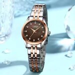 Women's Wristwatch Manufacturer - For CURREN Original Quartz 9107 Stainless Steel Elegant Fashionable Waterproof 10mm Case