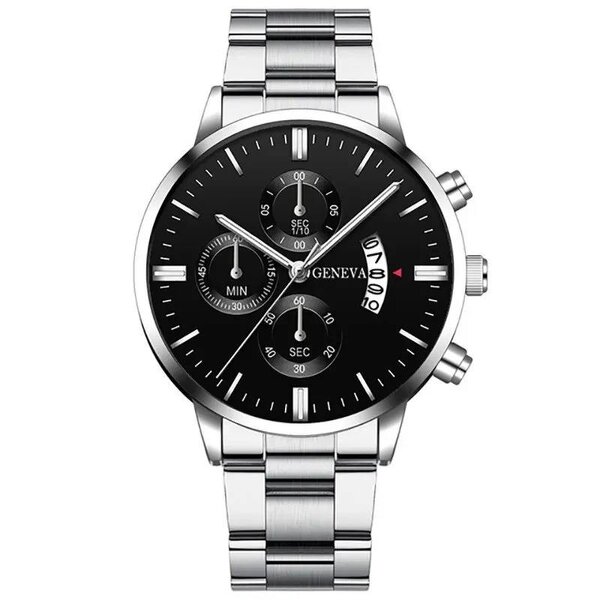 Men's Business Watch Manufacturer - Luxury Calendar Quartz Stainless Steel Fashion