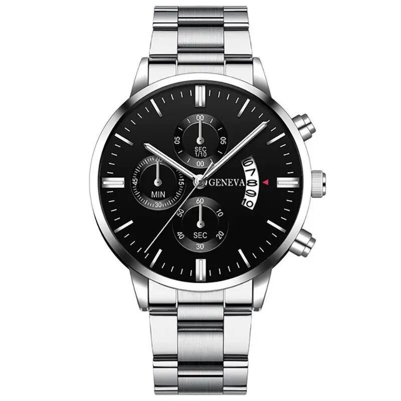 Men's Business Watch Manufacturer - Luxury Calendar Quartz Stainless Steel Fashion