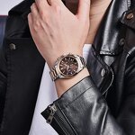 Mechanical Chronograph Watch Manufacturer - PAGANI DESIGN VK63 Luxury Sapphire Glass Hollow Out Automatic