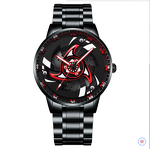 Men's Sports Watch Manufacturer - 2026 New 3D Real Man Waterproof Rotate Quartz Super Car Rim Spinning 360 Wheel