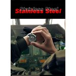 Men's Quartz Watch Manufacturer - NORTH EDGE MACH Solar Power Waterproof 50M Pilot Sports Luminous Environmentally