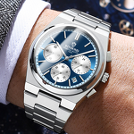 Men's Chronograph Watch Manufacturer - BINBOND New Top Brand Luminous 30M Waterproof Multifunctional