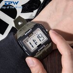 Men's Digital Watch Manufacturer - TPW Big Size Wholesale Electronic Waterproof Sports Multifunctional Student Clock