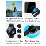 Men's Smart Watch Manufacturer - LIGE ECG+PPG Sports Bracelet NFC Waterproof Custom BT Call for IOS Android BW0382