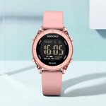 Women's Electronic Watch Manufacturer - NAVIFORCE 7108 Quartz Calendar Luminous Waterproof Silicone Strap Sports Digital