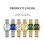 Women's Quartz Wristwatch Manufacturer - For CURREN 9093 Simple Gold Silvery Steel Strap Fashion Leisure Diamond Alloy Gift