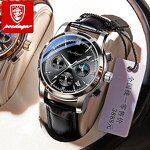 Men's Sport Watch Manufacturer - POEDAGAR 8058 Popular Leather Quartz Top Brand Shock Luxury Luminous Waterproof