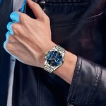 Men's Casual Watch Manufacturer - VAVA VOOM Top Brand Waterproof Luminous Quartz Day Stainless Steel