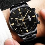 Men's Business Watch Manufacturer - Luxury Calendar Quartz Stainless Steel Fashion