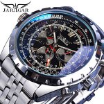 Men's Tourbillon Watch Manufacturer - New Hot Selling Stainless Steel Band Jaragar Large Dial Hollow Automatic Mechanical