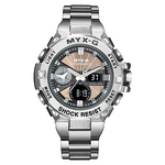 Men's Solar Watch Manufacturer - Solar Energy Endurance Light Kinetic Energy Timer Alarm Clock Rotating Windmill All Steel 2024