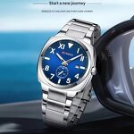 Men's Wrist Watch Manufacturer - CURREN 8472 Stainless Steel Quartz Simple Design Luminous Waterproof