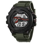 Men's Electronic Watch Manufacturer - Custom Logo Steel Metal Sports Digital Big Dial Electronic Display Waterproof
