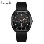 Women's Square Watch Manufacturer - LABAOLI 2024 New Fashion Quartz Large Square Silicone Strap Ladies Gift