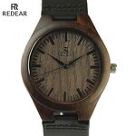 Men's Bamboo Watch Manufacturer - Top Brand Genuine Leather Quartz Couple Wristwatches Gifts