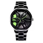 Men's Quartz Watch Manufacturer - Hot Selling Car Wheel Rotating Outdoor Business High Quality Quartz