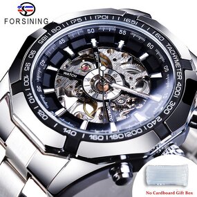Men's Mechanical Watch Manufacturer - Forsining Multi-function Casual Luxury Steel Band Automatic