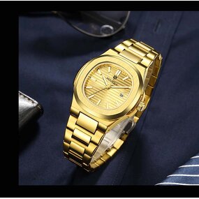 Luxury Men's Watch Manufacturer - HOURSLY Luminous Fashion Waterproof Stainless Steel Quartz Business