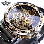 Men's Automatic Watch Manufacturer - Winner 1089 Professional Movement Waterproof Stainless Steel Luxury Mechanical Luminous