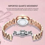 Women's Sport Watch Manufacturer - Poedagar High Quality Stainless Steel Strap Top Brand Waterproof Quartz for Girls