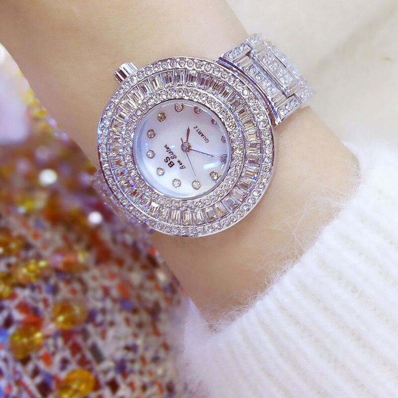 Ladies Watch Manufacturer - 2025 BS High-end Linked Custom Diamond High Quality Luxury Elegant