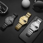 Men's Luxury Watch Manufacturer - BESTWIN 912 Cool Stainless Steel Technology Fashion Quartz