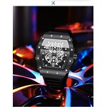 Men's Sport Watch Manufacturer - BINBOND B8577 Top Brand Hollow Quartz Silicone Luminous Waterproof