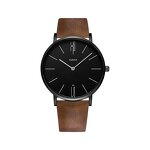 Men's Quartz Watch Manufacturer - YAZOLE506 PU Leather Waterproof Custom Classic Wristwatch