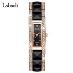 Rectangle Women's Watch Manufacturer - Luxury Ceramic Design Classical Diamond & Ladies Fashion