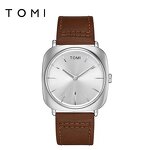 Men's Casual Watch Manufacturer - TOMI Trendy Quartz with Leather Strap Vogue New Modern Hour Clock Funny Sport