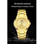 Luxury Men's Watch Manufacturer - HOURSLY Luminous Fashion Waterproof Stainless Steel Quartz Business