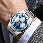 Men's Chronograph Watch Manufacturer - BINBOND New Top Brand Luminous 30M Waterproof Multifunctional