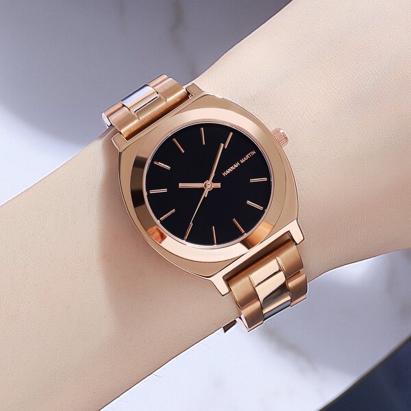 Women's Watch Manufacturer - Hannah Martin High Quality Top Quartz Fashion Waterproof Stainless Steel Ladies Business