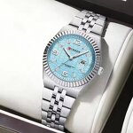 Men's Quartz Watch Manufacturer - BINBOND 2025 Luxury Waterproof 30ATM Stainless Steel 10mm Alloy Case Sports Date Display