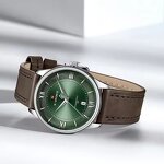 Men's Business Watch Manufacturer - NAVIFORCE 9272 Quartz Leather Strap Waterproof Casual Elegant