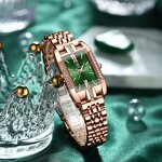 Women's Luxury Watch Manufacturer - POEDAGAR Jewelry Design Steel Wristwatch Waterproof Fashion Quartz Female Gift