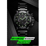 Men's Quartz Watch Manufacturer - NEKTOM Waterproof Steel Strap Fashion Luminous Calendar Sports