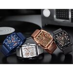 Men's Business Watch Manufacturer - MINI FOCUS 0322G Unique Design Rotating Wheels Dial Waterproof Quartz