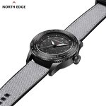 Men's Quartz Watch Manufacturer - NORTH EDGE MACH Solar Power Waterproof 50M Pilot Sports Luminous Environmentally