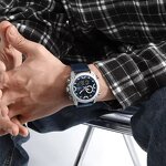 Men's Chronograph Watch Manufacturer - NAVIFORCE 9261 Multifunction Couple Bracelet Quartz Leather Waterproof Calendar