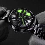 Men's Quartz Watch Manufacturer - Hot Selling Car Wheel Rotating Outdoor Business High Quality Quartz