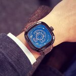 Men's Flywheel Watch Manufacturer - Luxury Clous De Paris Dial 5Bar Waterproof Automatic Seagull Movement