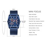 Men's Business Watch Manufacturer - MINI FOCUS 0322G Unique Design Rotating Wheels Dial Waterproof Quartz