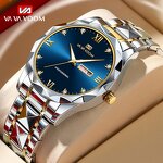Men's Luxury Wristwatch Manufacturer - VAVA VOOM 2024 New Top Brand Waterproof Steel Quartz Clock
