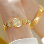 Women's Dress Watch Manufacturer - BS Bee Sister FA1889 Popular Design Luxury Brand Gold Quartz