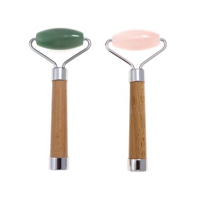 Jade Roller Factory - Free Customized Wooden Handle
