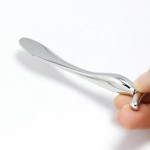 面部按摩器源头工厂-韩式金属霜勺棒